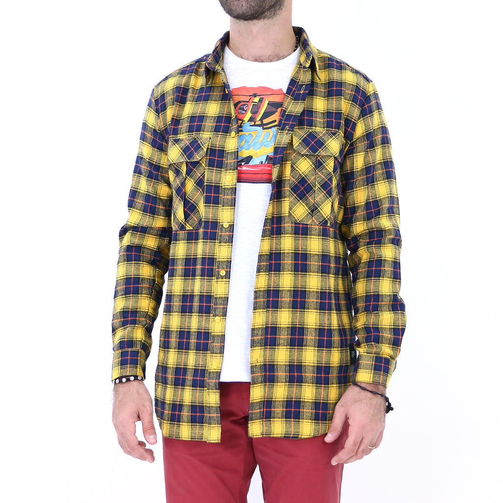 Flannel Yellow Shirt