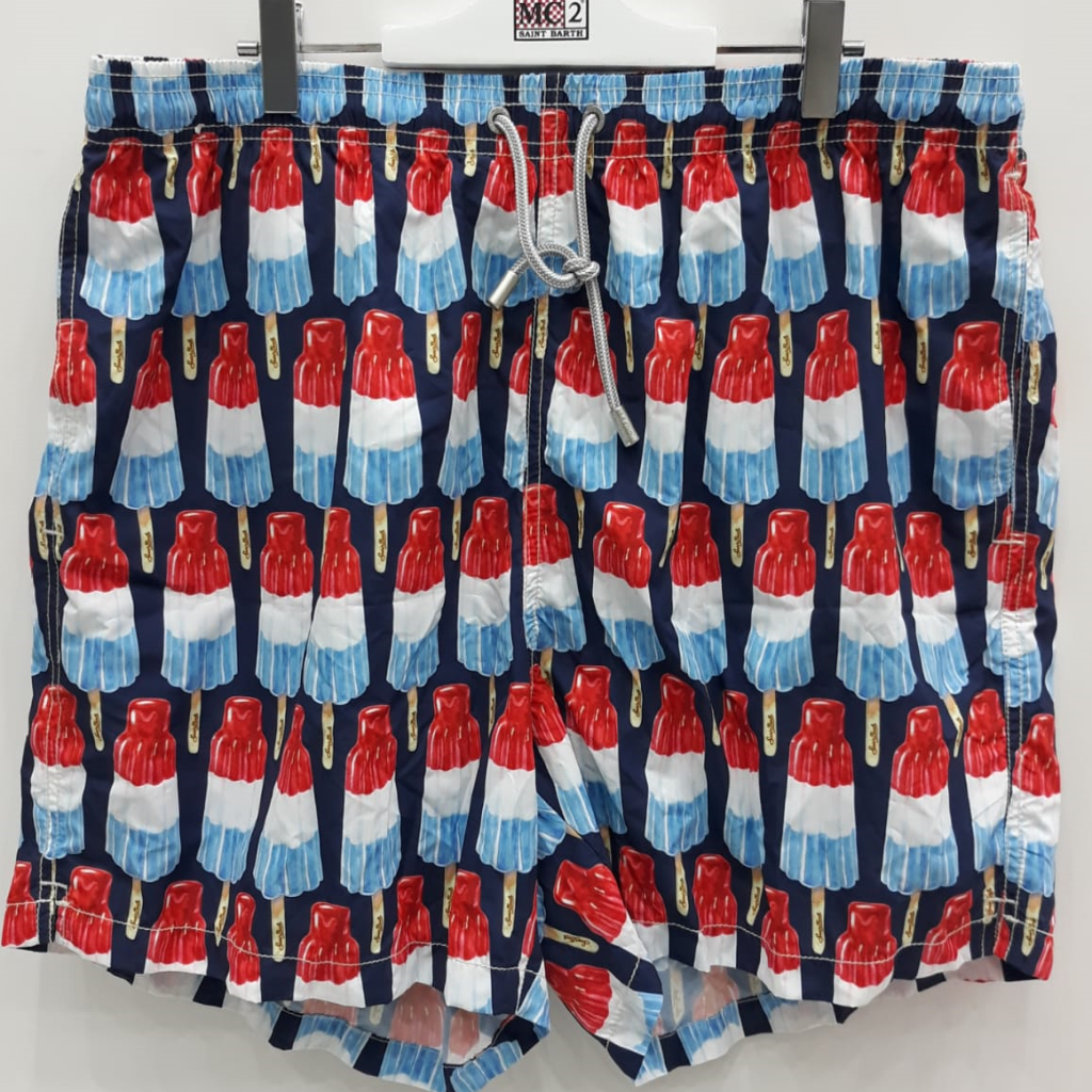 Lighting Ice French Swim Short