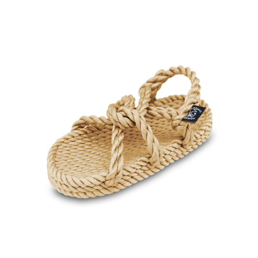 JC Rope Kids Sandals in Camel