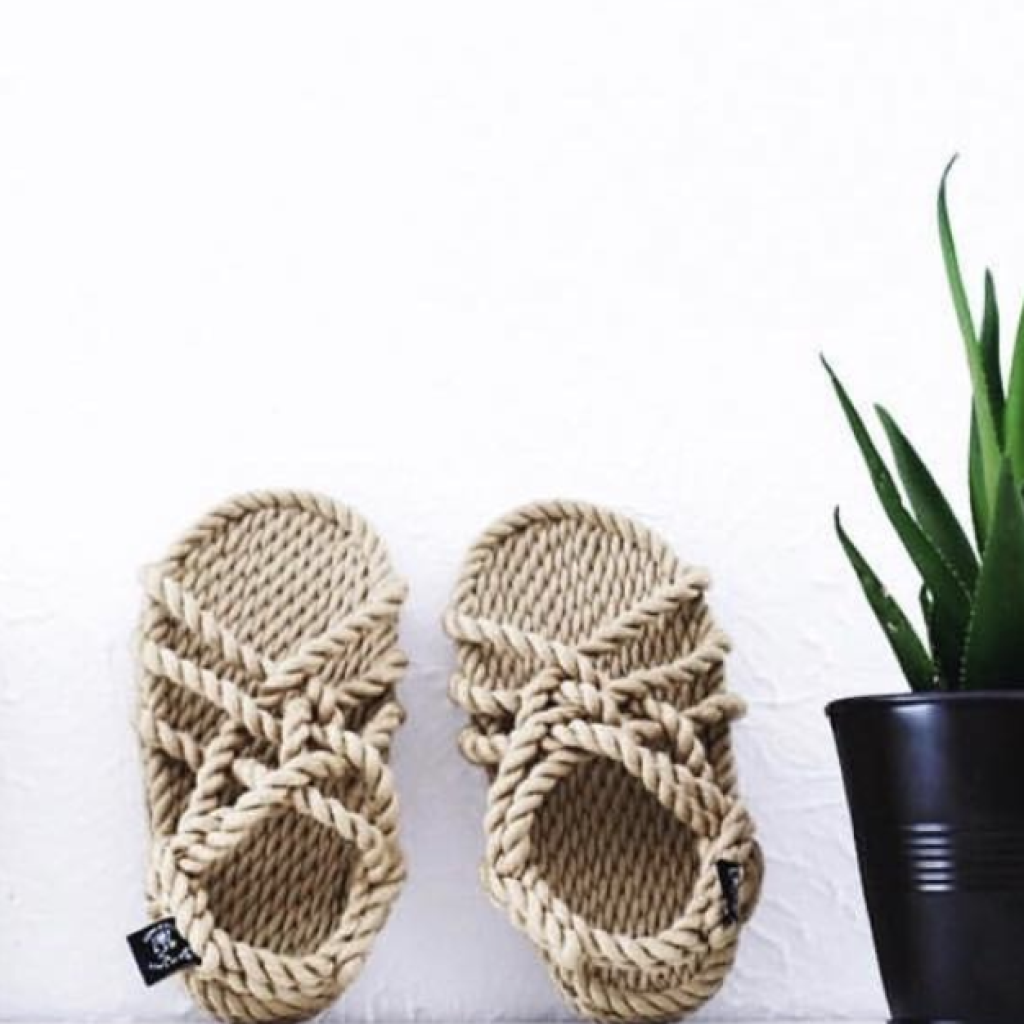 JC Rope Kids Sandals in Camel