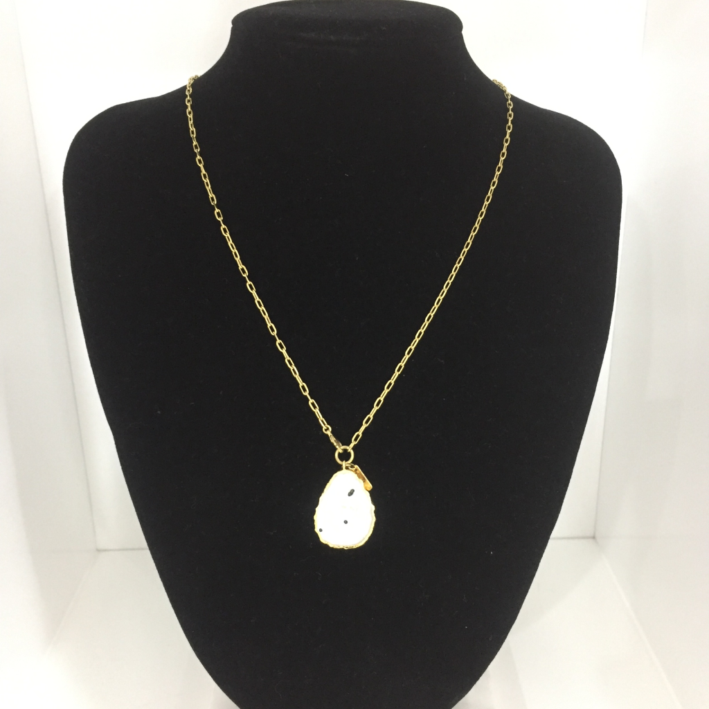 Kurt Multiposition Agate Long Necklace
