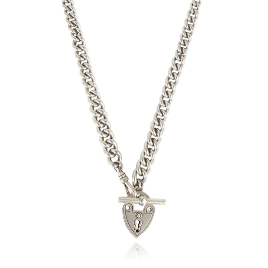 Silver Locked Necklace