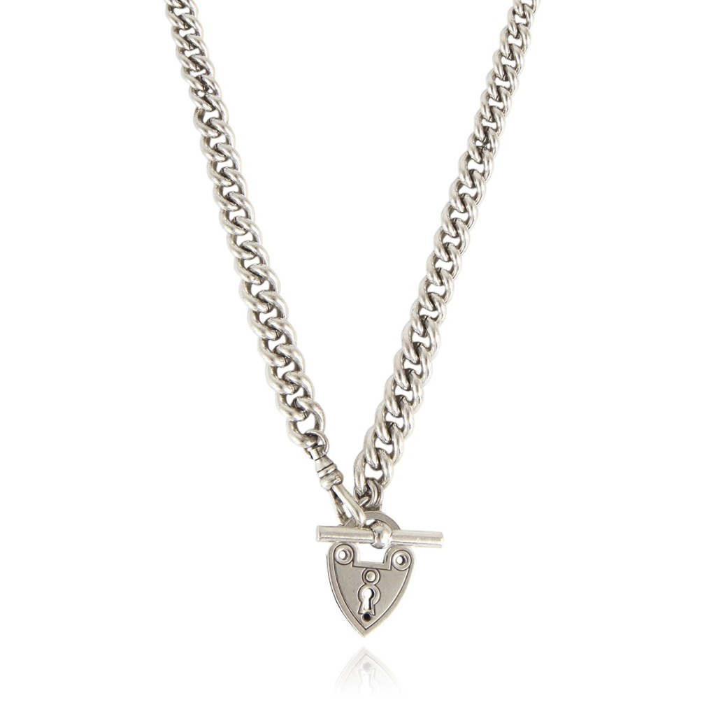 Silver Locked Necklace