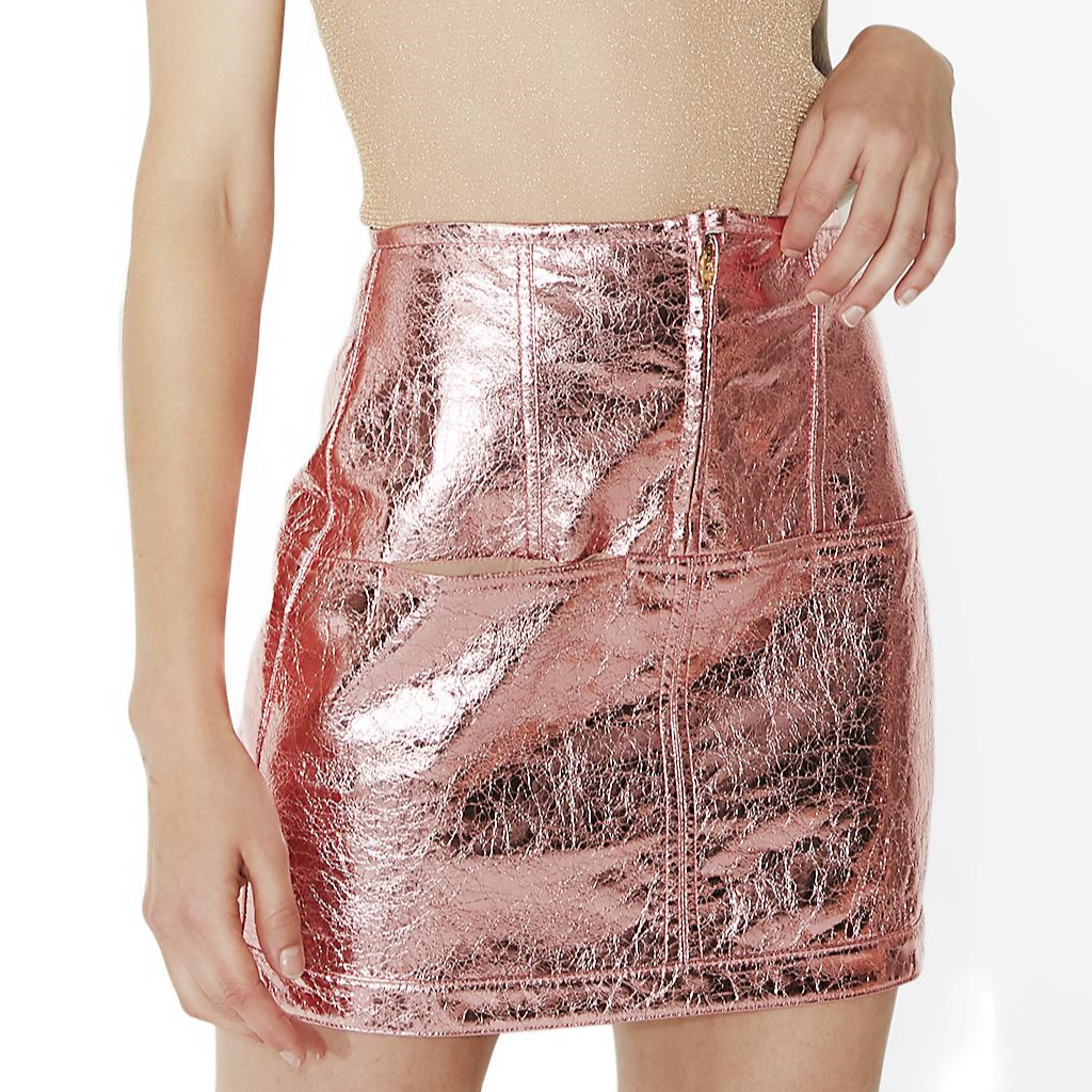 Luna Metallic Skirt
