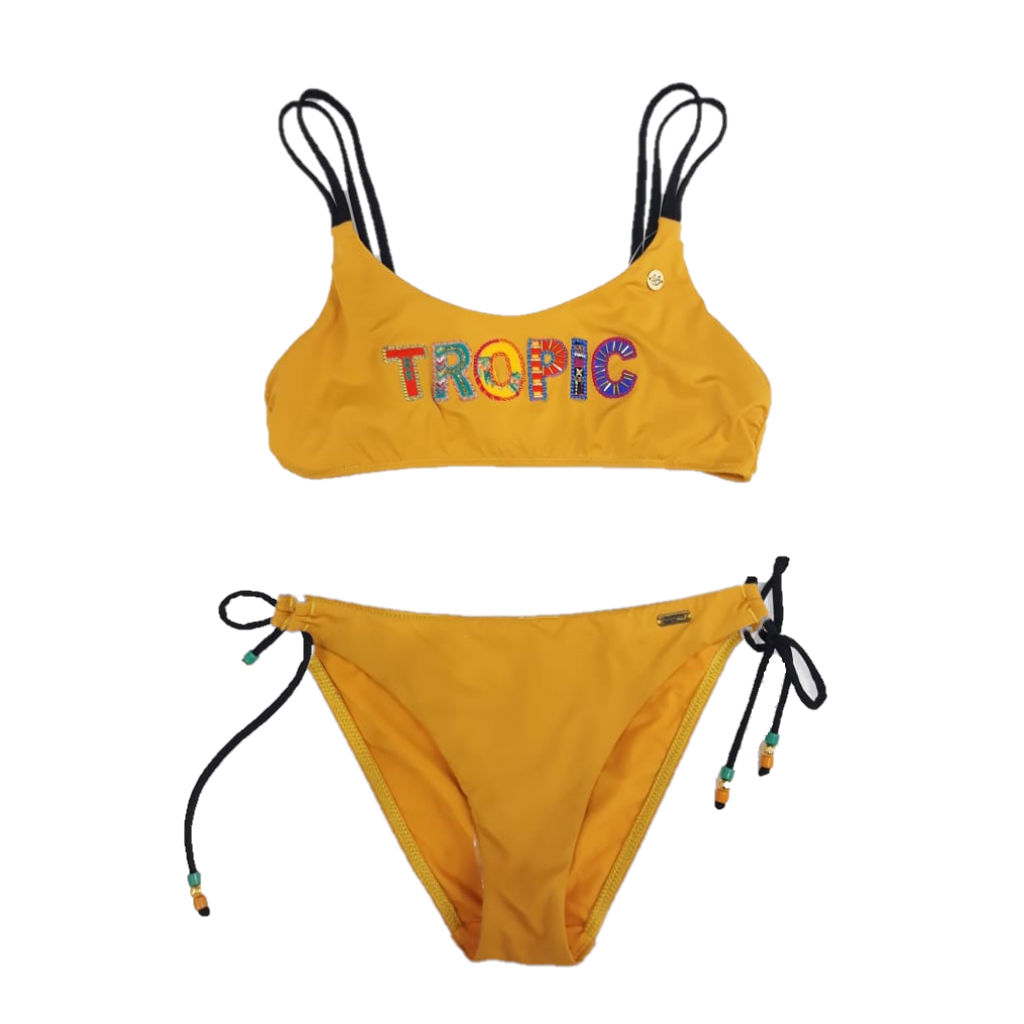 Otavio & Soga Maracuja Two-Piece Swimsuit