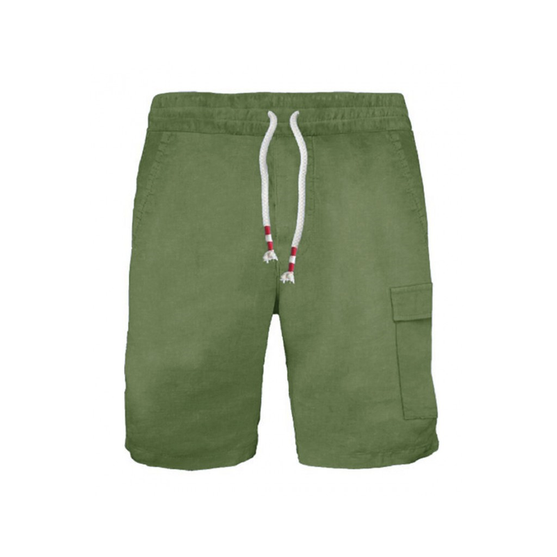 Marseille Bermuda Shorts - Solid Military Green