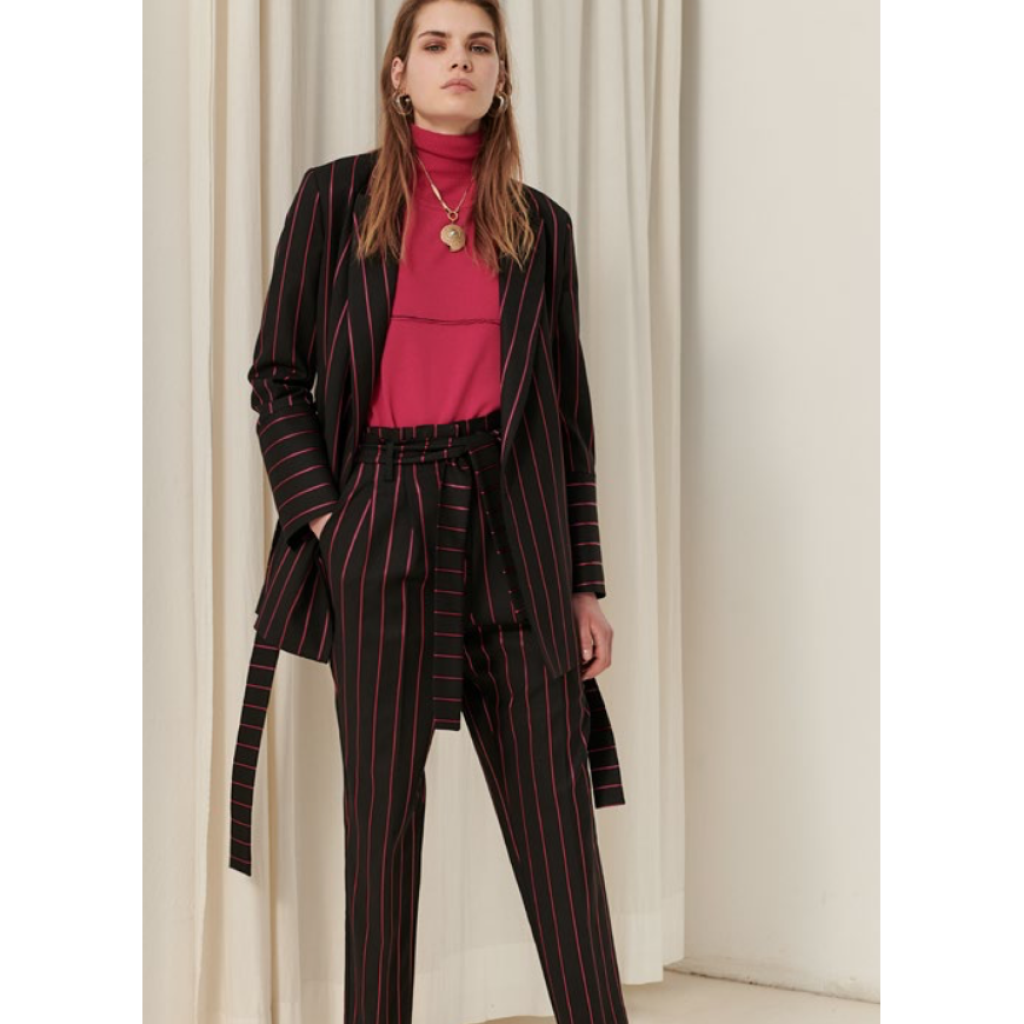 Pink Stripes Trouser