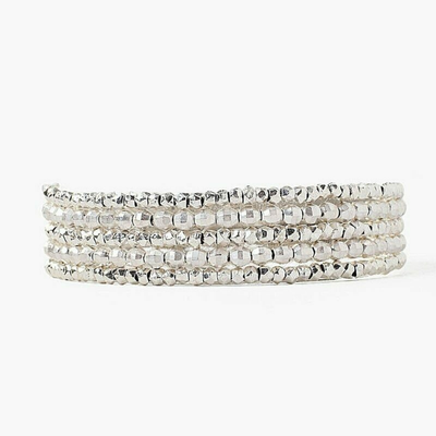 Silver Naked Wrap Bracelet