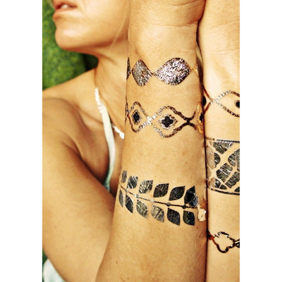 Sofia Metallic Tattoos
