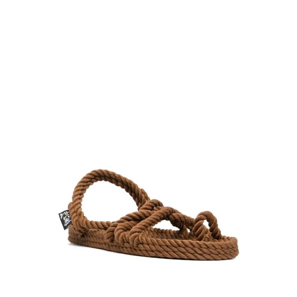 Toe Joe Rope Sandals in Café Brown