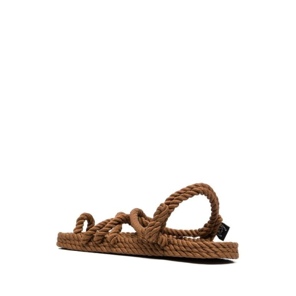 Toe Joe Rope Sandals in Café Brown