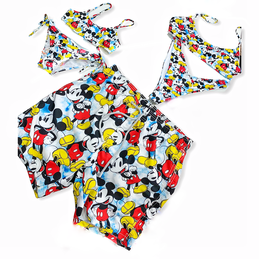Gustavia Classic Swimshort - Mickey Smile Tiedye