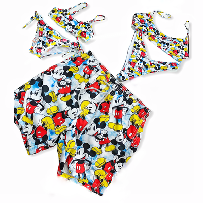 Mickey Mouse Tie Dye Girl Bikini
