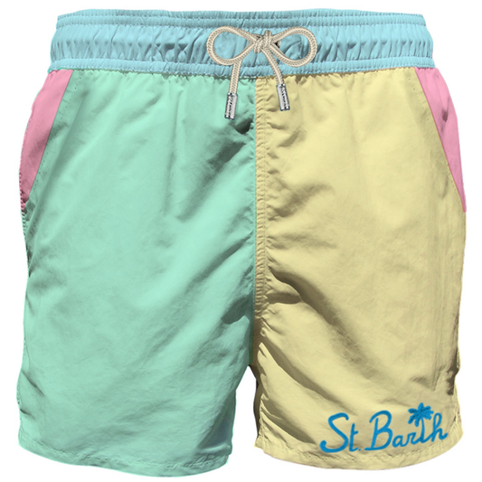 Gustavia Pastel Block Swim